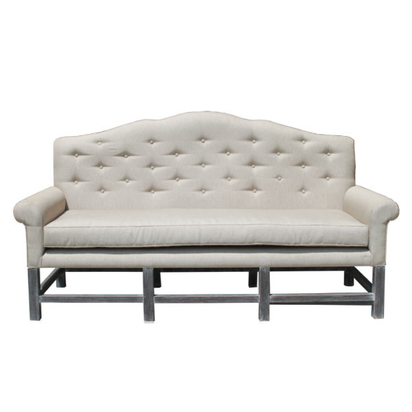 S144 – Sofa 3 Seater MAHOGANY FABRIC Cushion