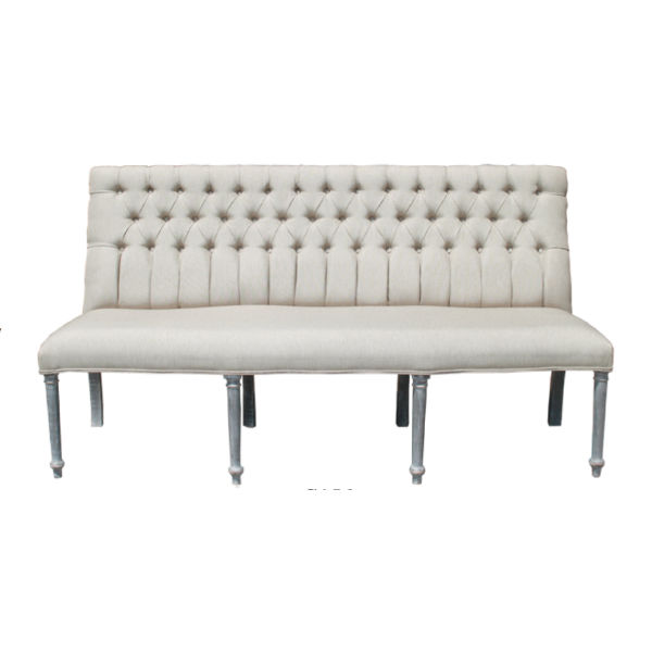 S156 – Sofa 3 Seater Mahogany Fabric