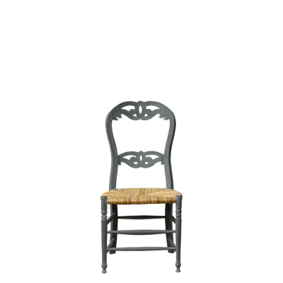 S94 – Dining Chair Mahogany Seagrass