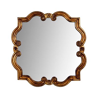 M04.2 – Rectangular Carved Mirror Mahogany
